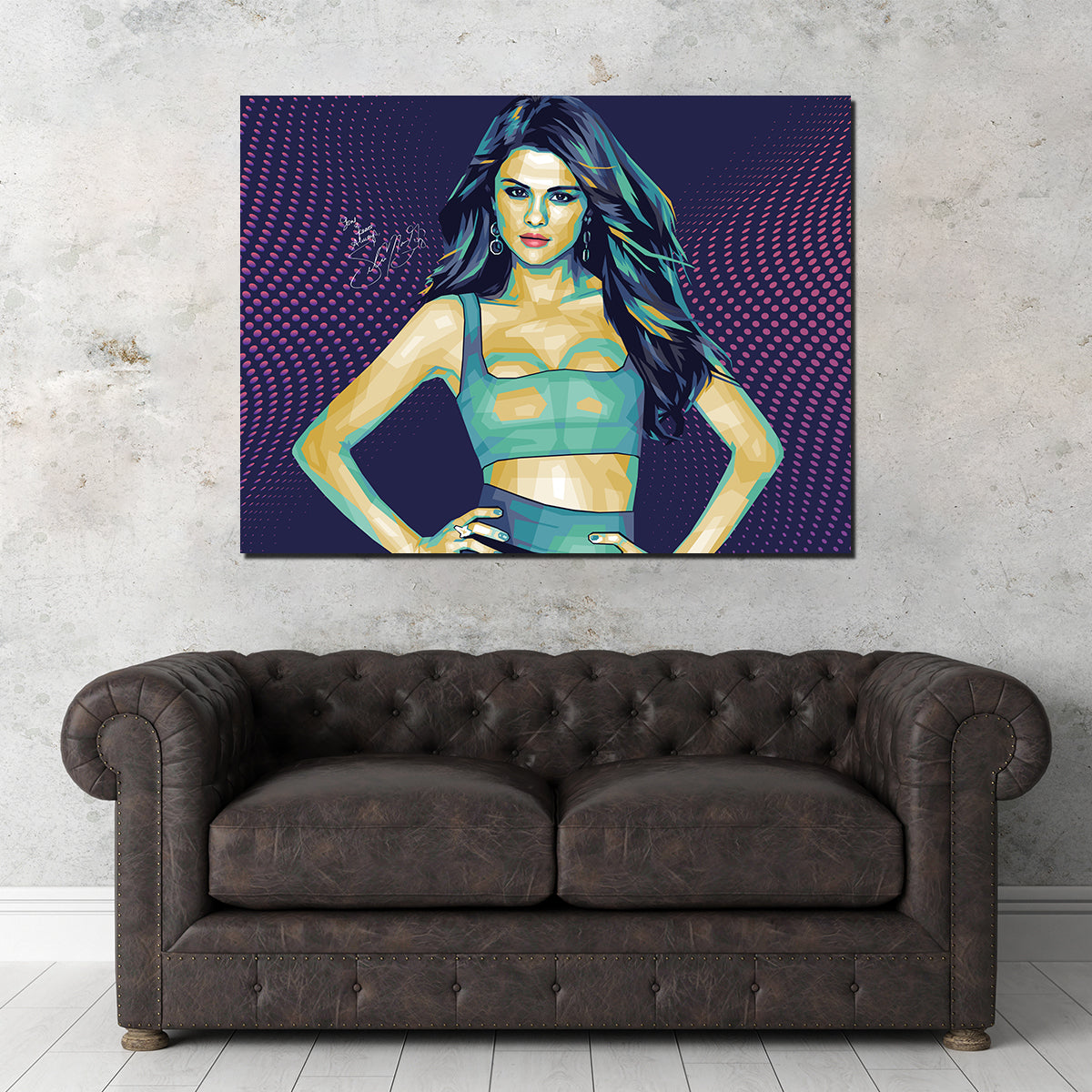 Selena Signature Wall Art