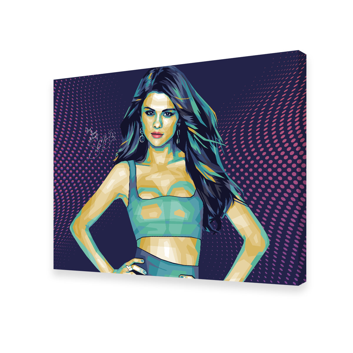 Selena Signature Wall Art