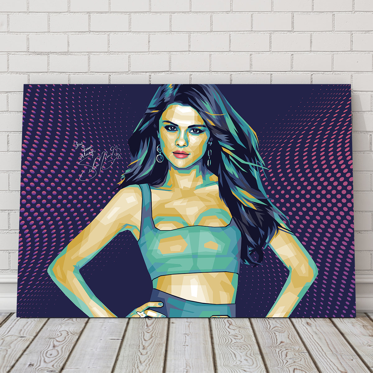 Selena Signature Wall Art