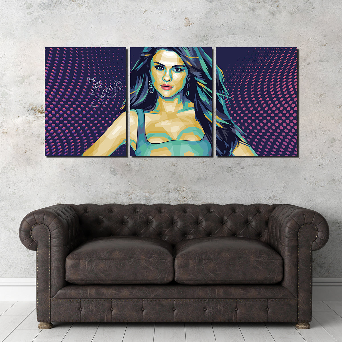 Selena Signature Wall Art