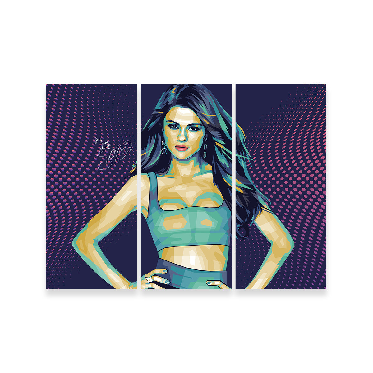Selena Signature Wall Art