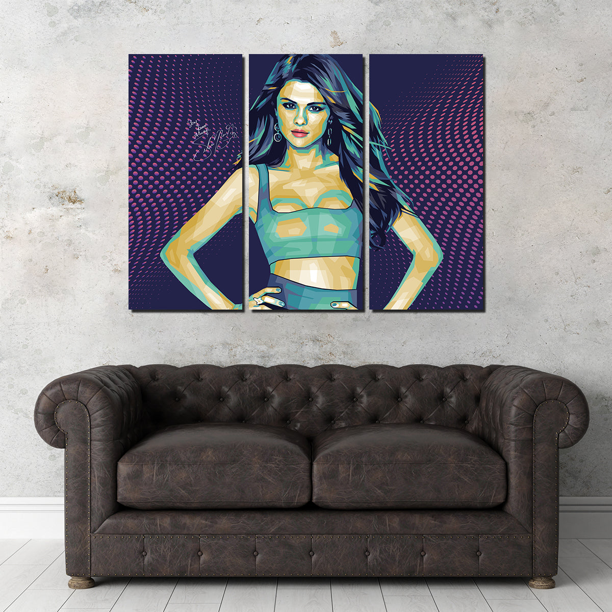Selena Signature Wall Art