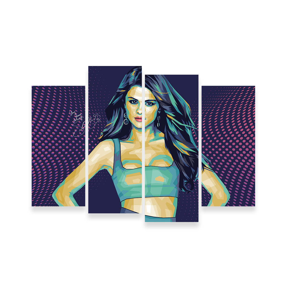Selena Signature Wall Art