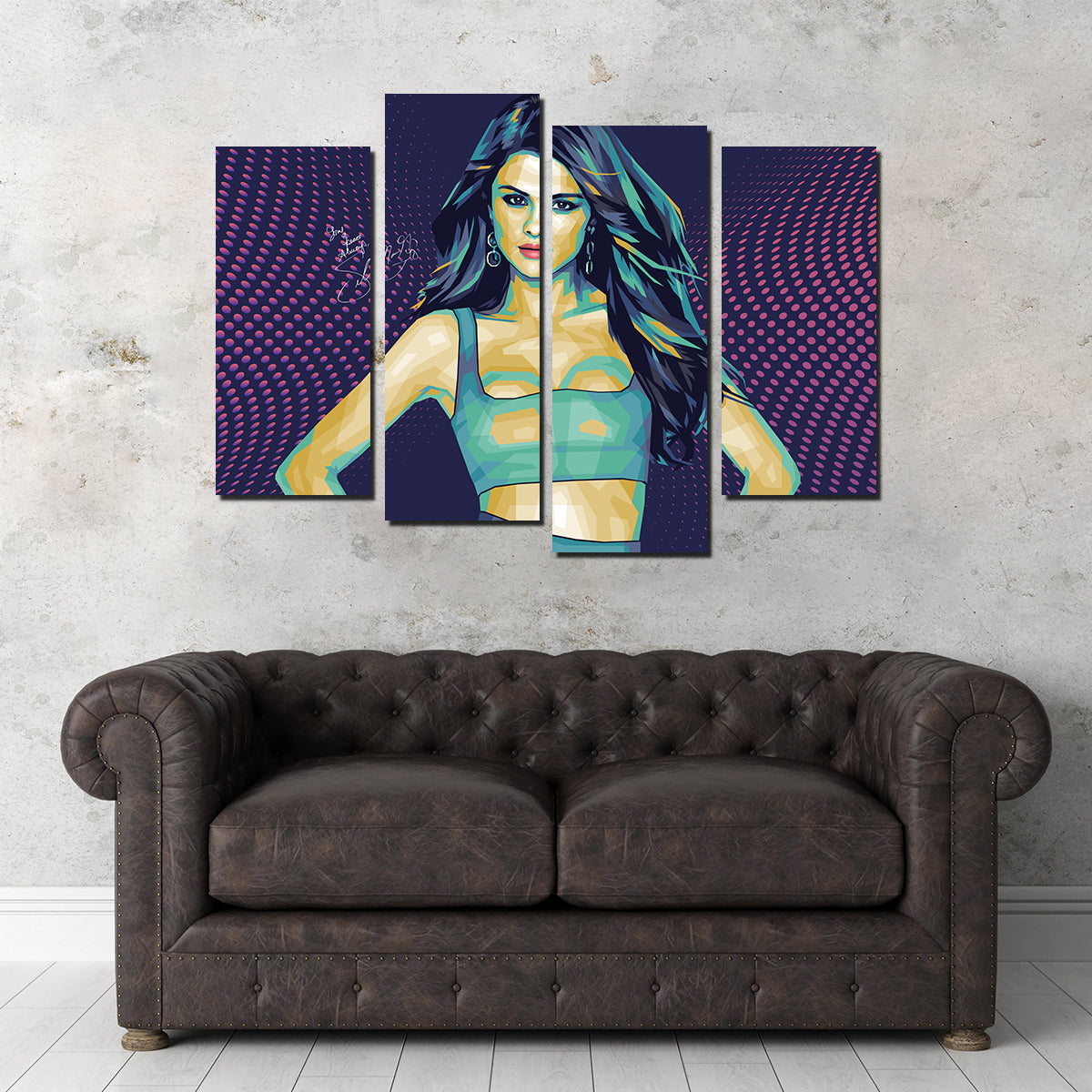Selena Signature Wall Art