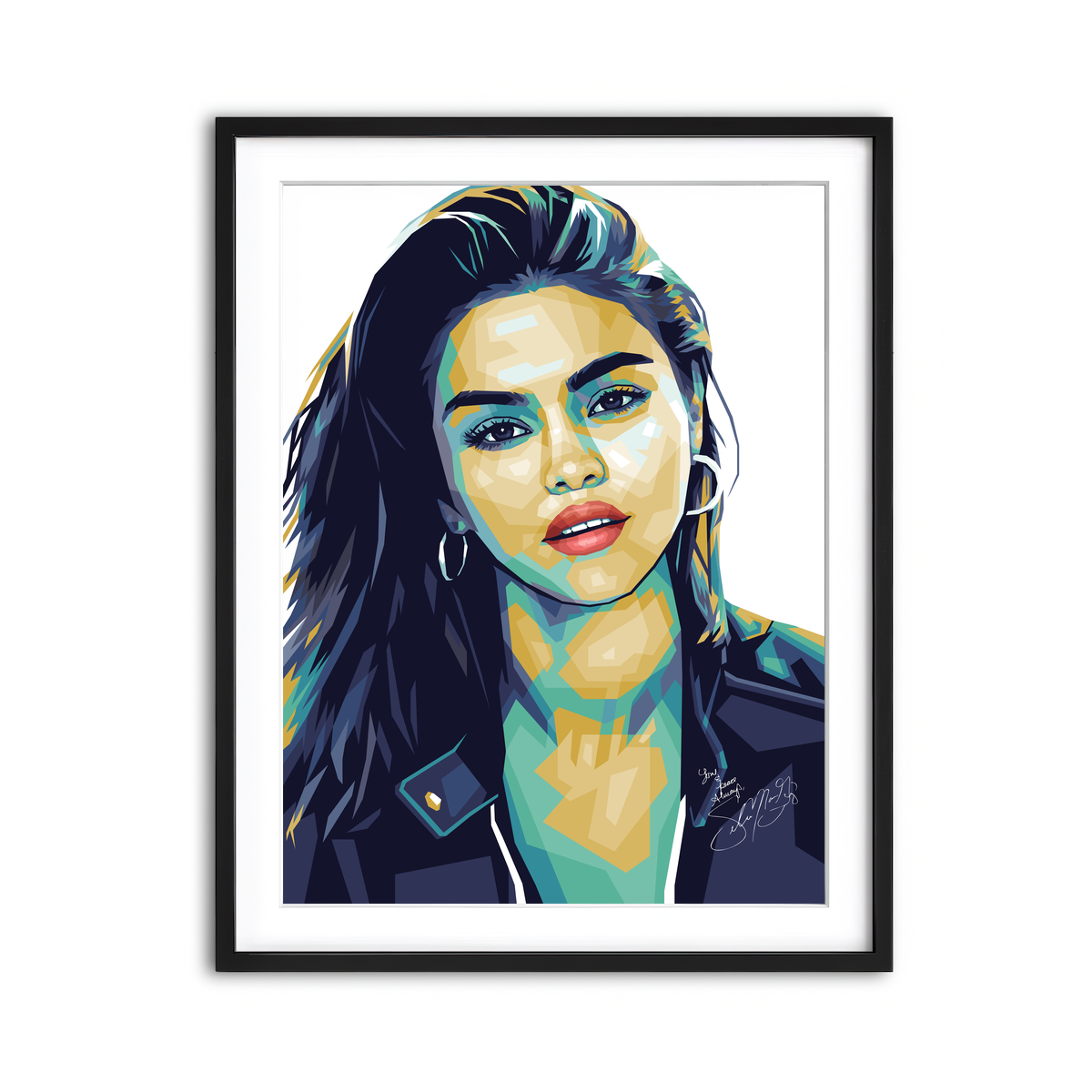 Framed Print 3x4 Black