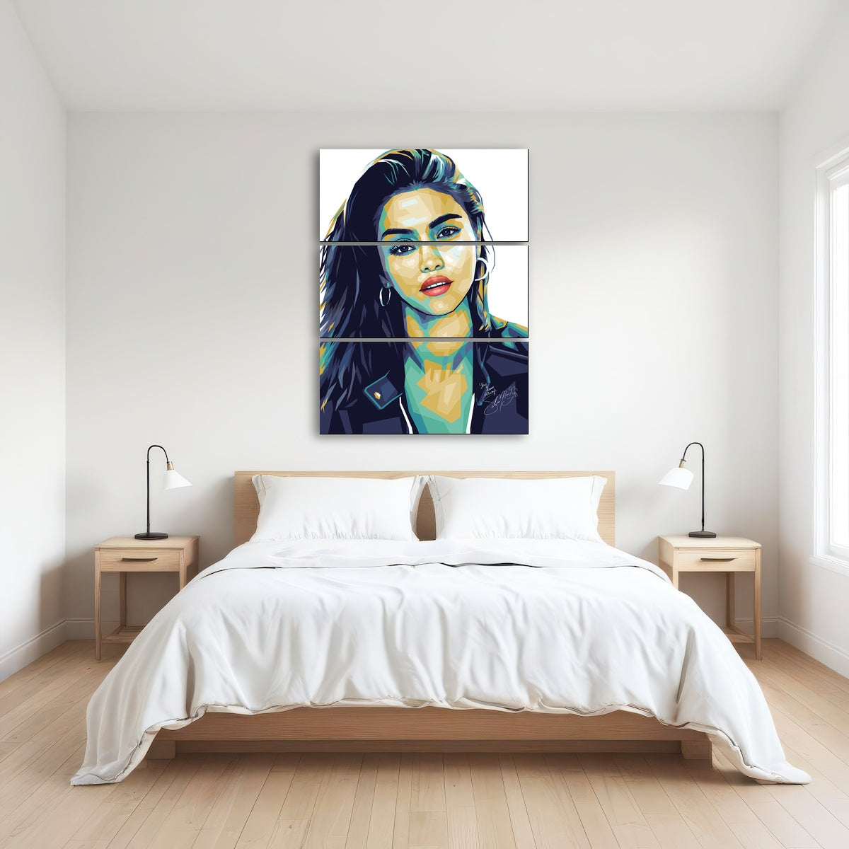 AUTO-MOCKUP ROOM | Selena Gomez White