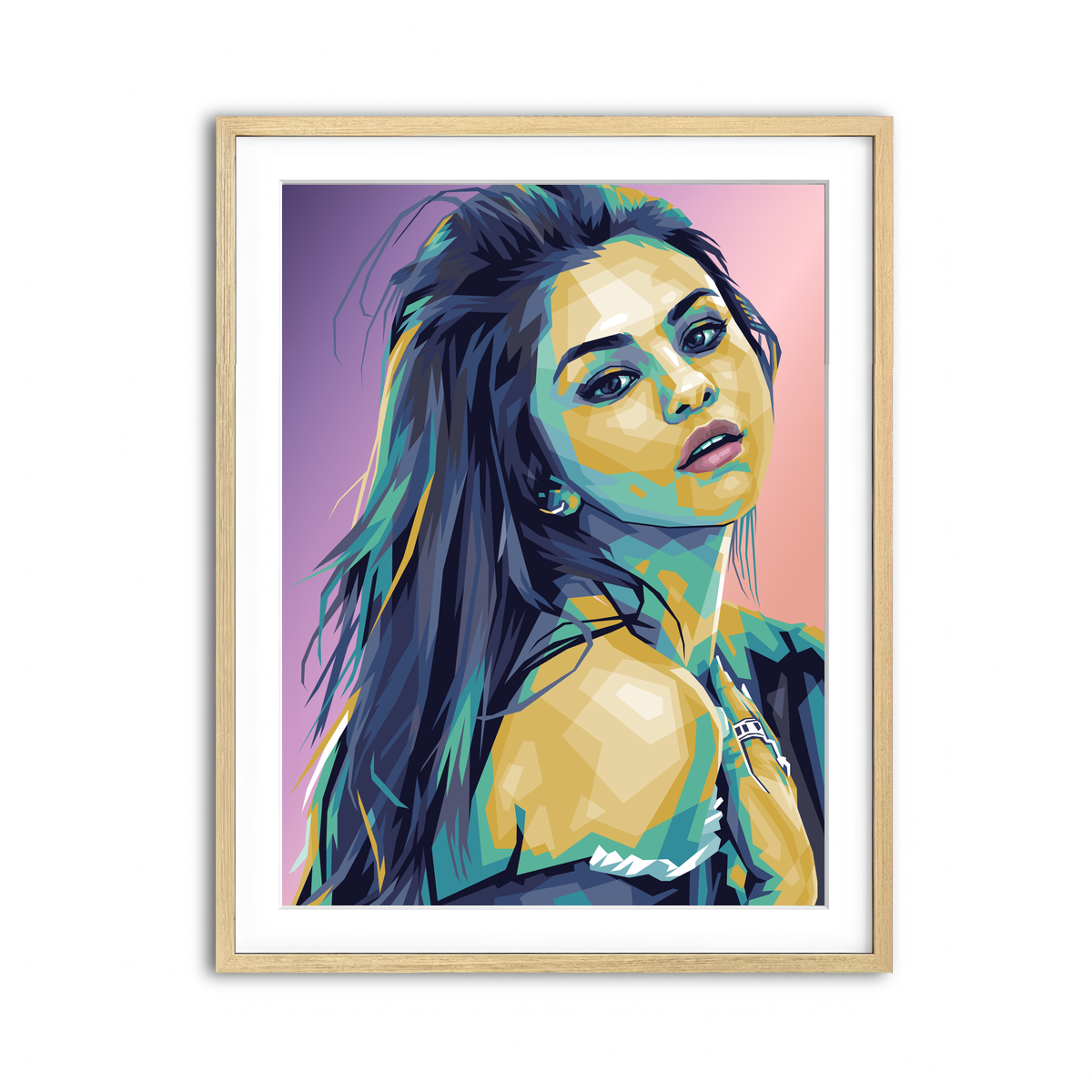 Framed Print 3x4 Natural