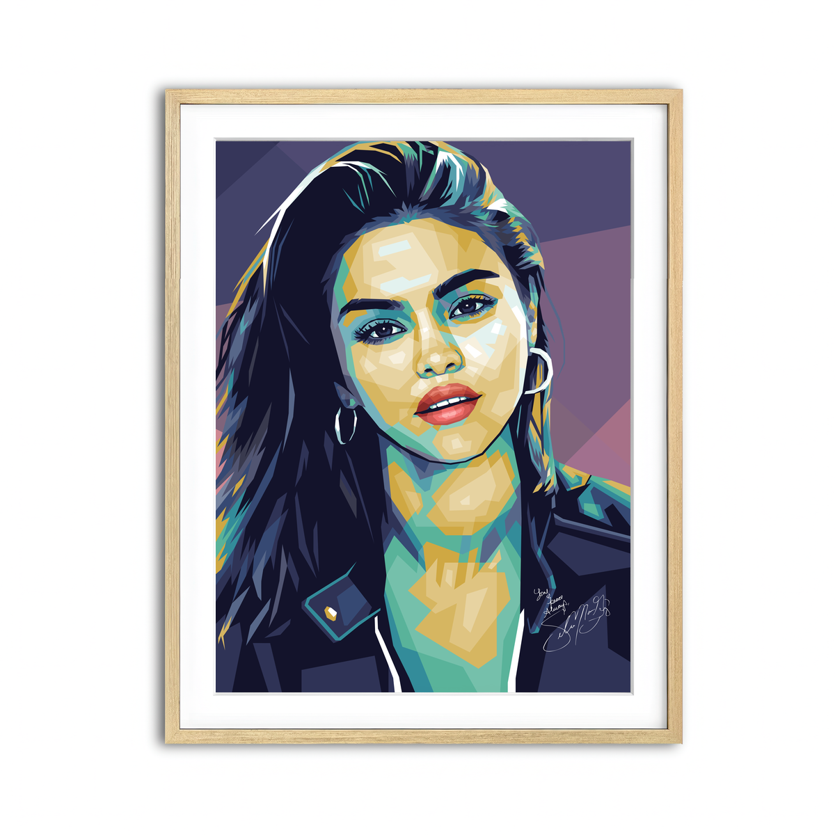 Framed Print 3x4 Natural