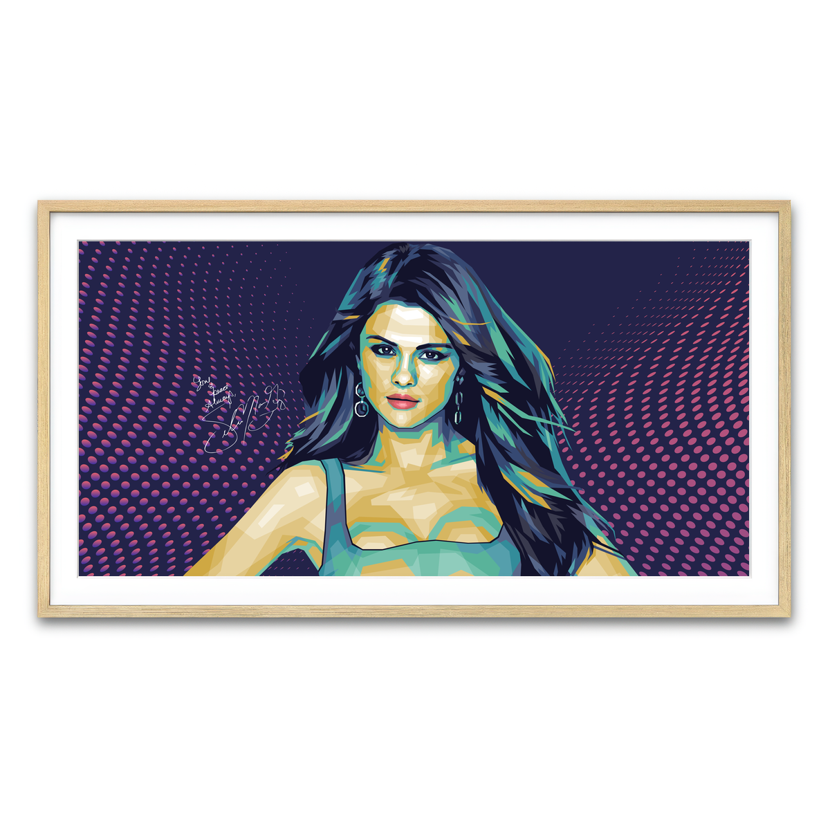 Framed Print 2x1 Natural