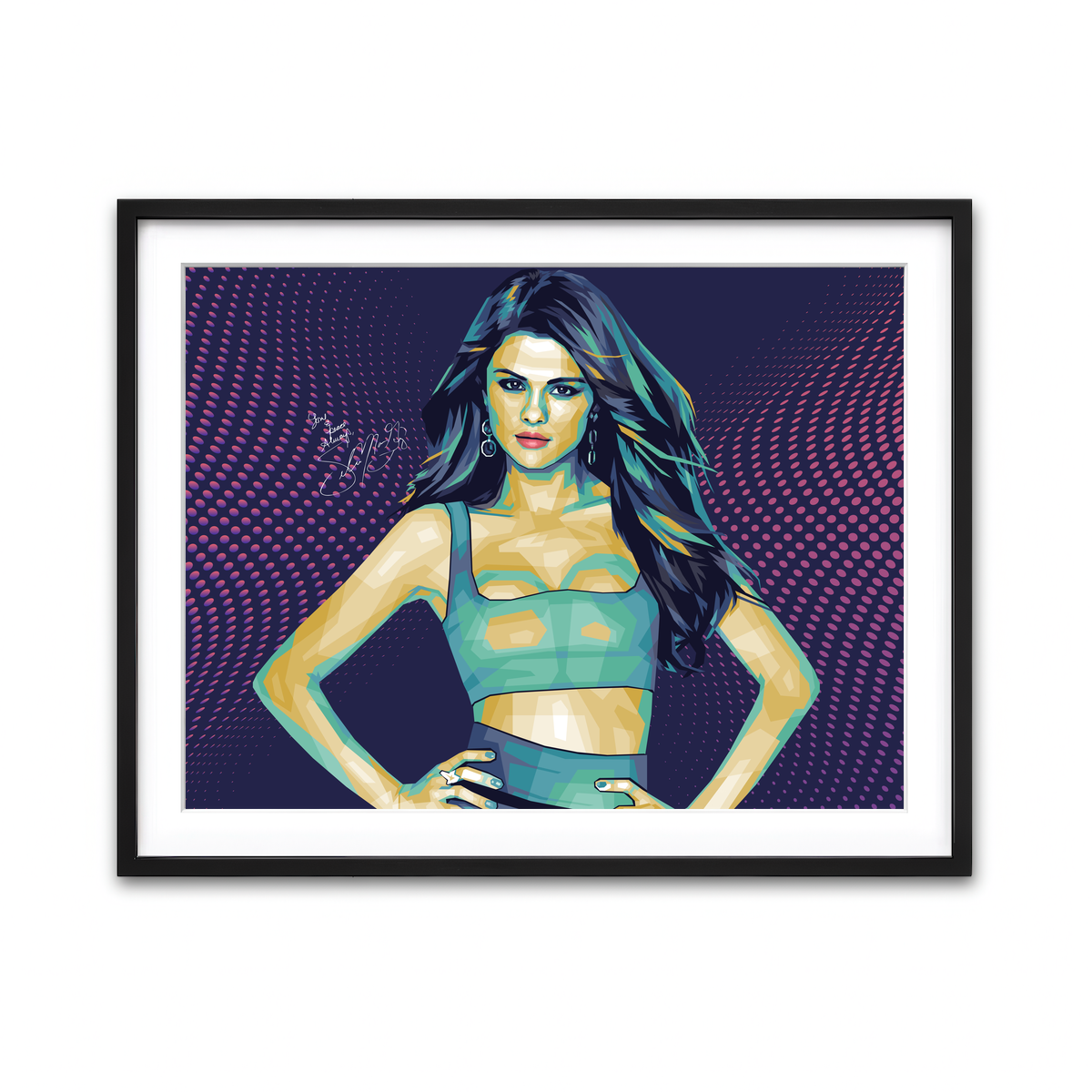 Framed Print 4x3 Black