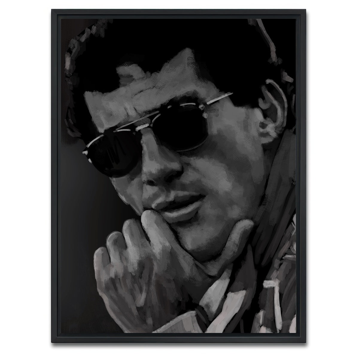 AUTO-MOCKUP WHITE | Senna | 1 Piece | Black Framed Canvas | group=3x4