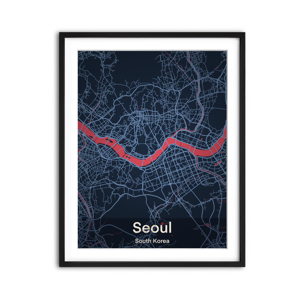 Framed Print 3x4 Black