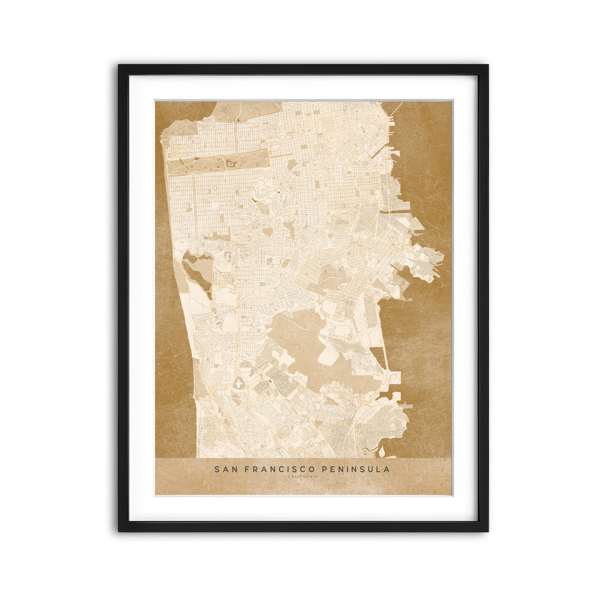 Framed Print 3x4 Black