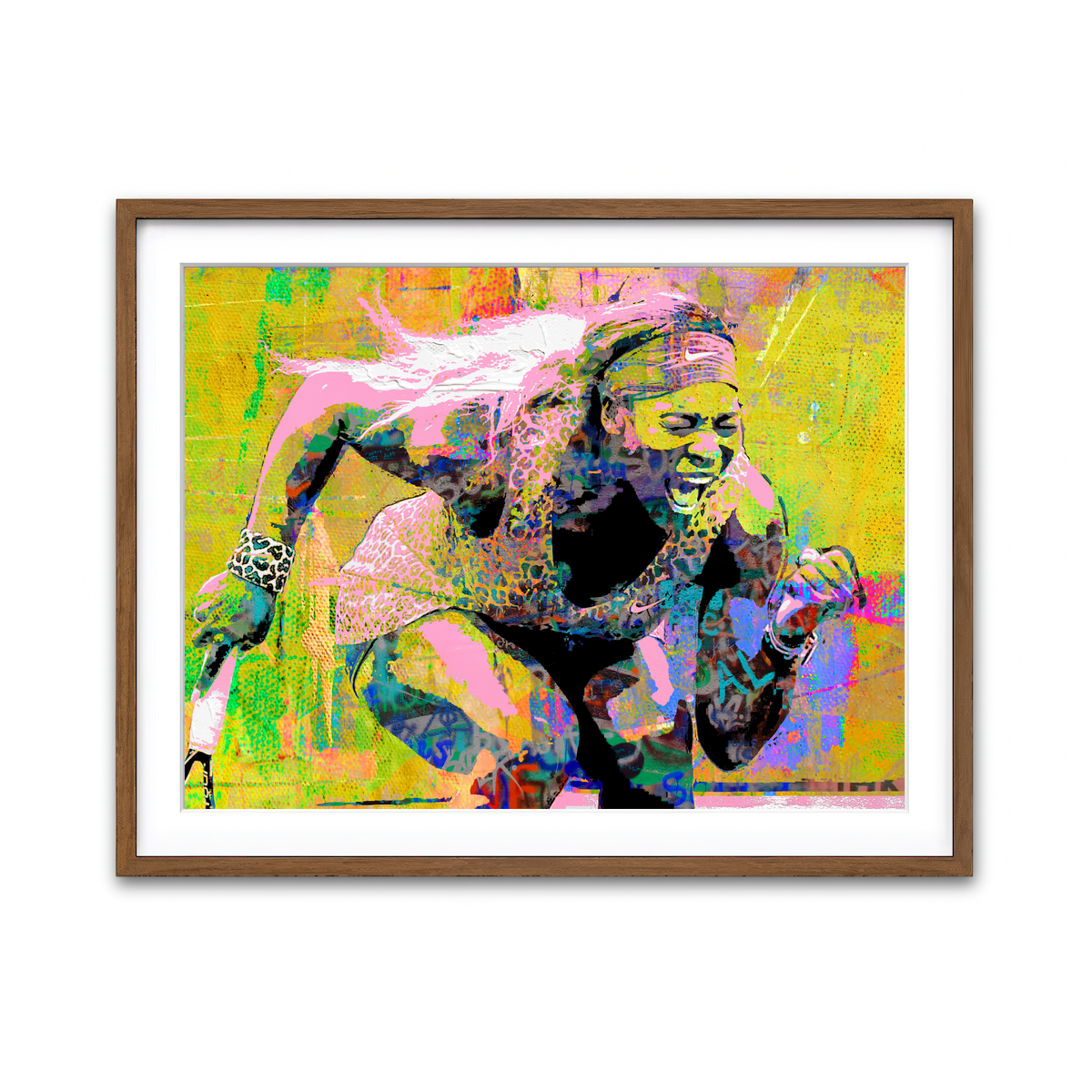 Framed Print 4x3 Walnut