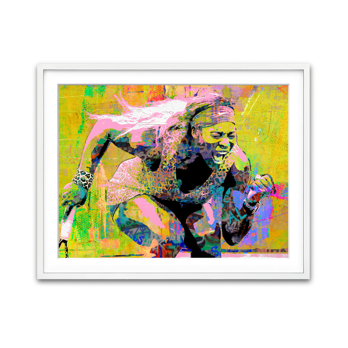 Framed Print 4x3 White