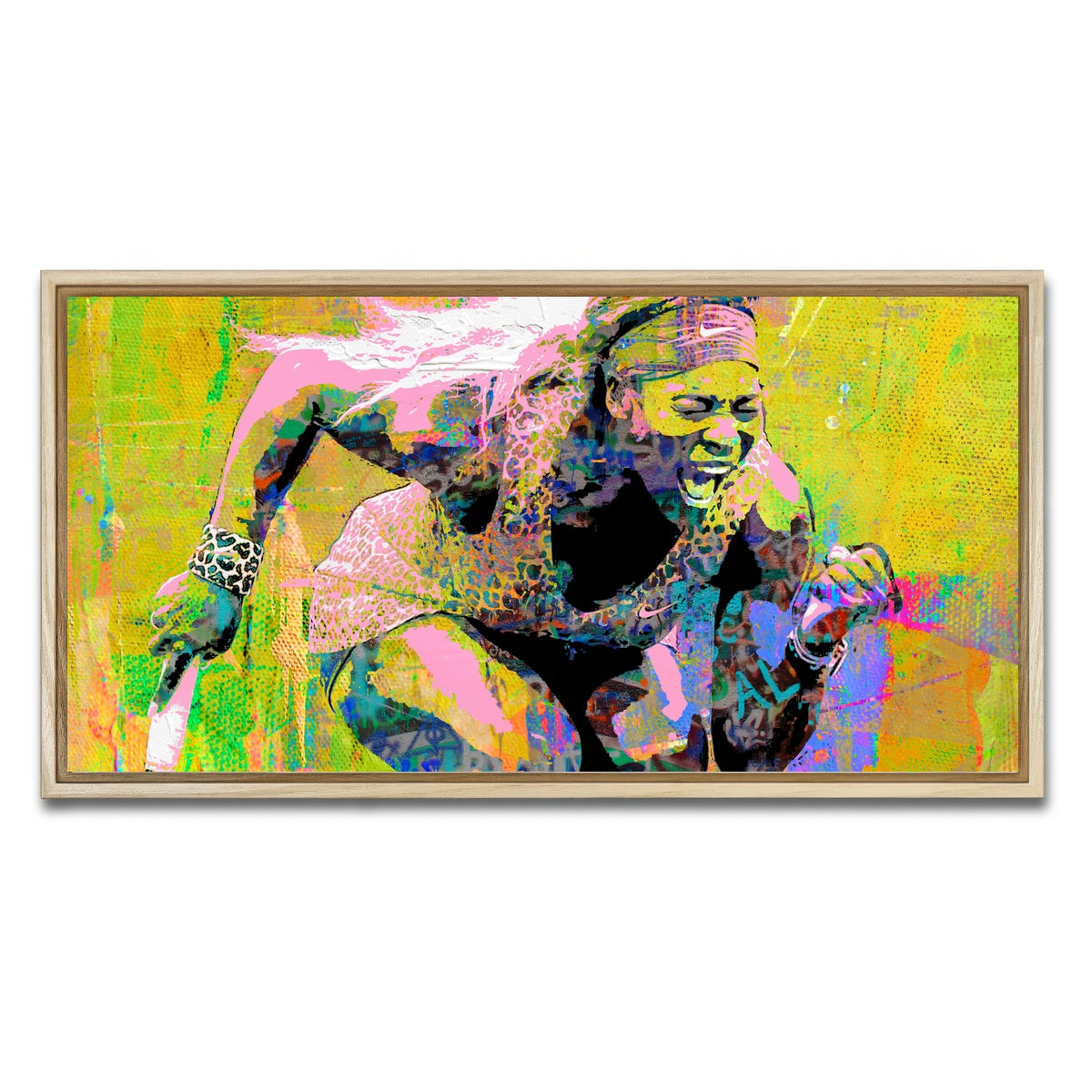 AUTO-MOCKUP WHITE | Serena | 1 Piece | Natural Framed Canvas | group=2x1