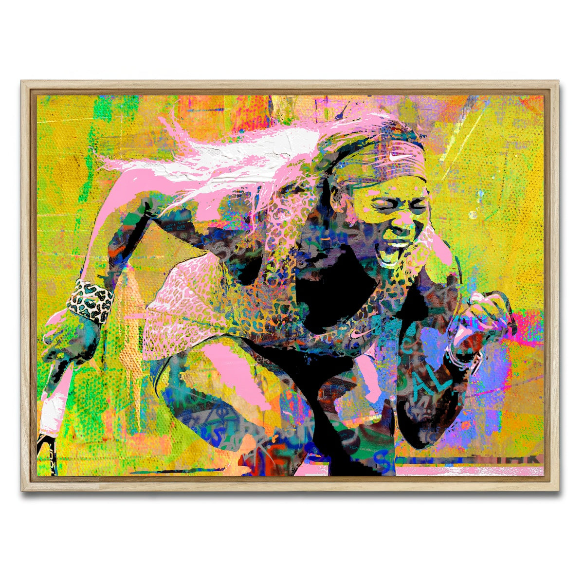 AUTO-MOCKUP WHITE | Serena | 1 Piece | Natural Framed Canvas | group=4x3