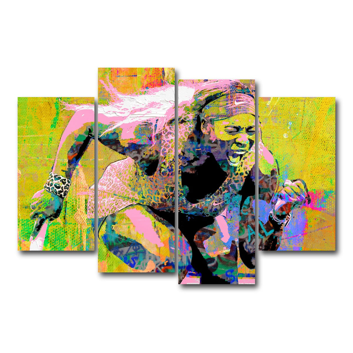 AUTO-MOCKUP WHITE | Serena | 4 Piece | Gallery Wrap Canvas | group=4_short