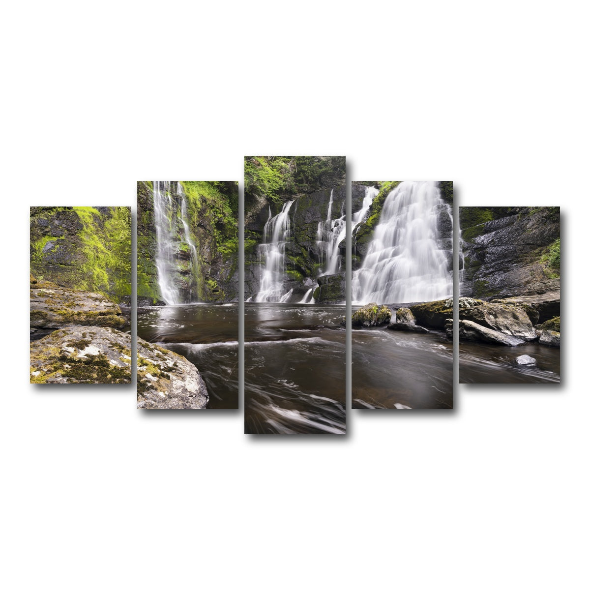 AUTO-MOCKUP WHITE | Serenity | 5 Piece | Gallery Wrap Canvas | group=5_normal