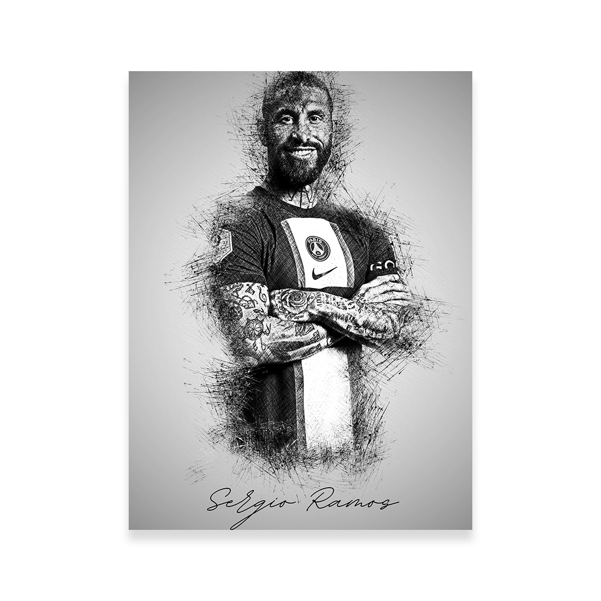 Sergio Ramos Wall Art