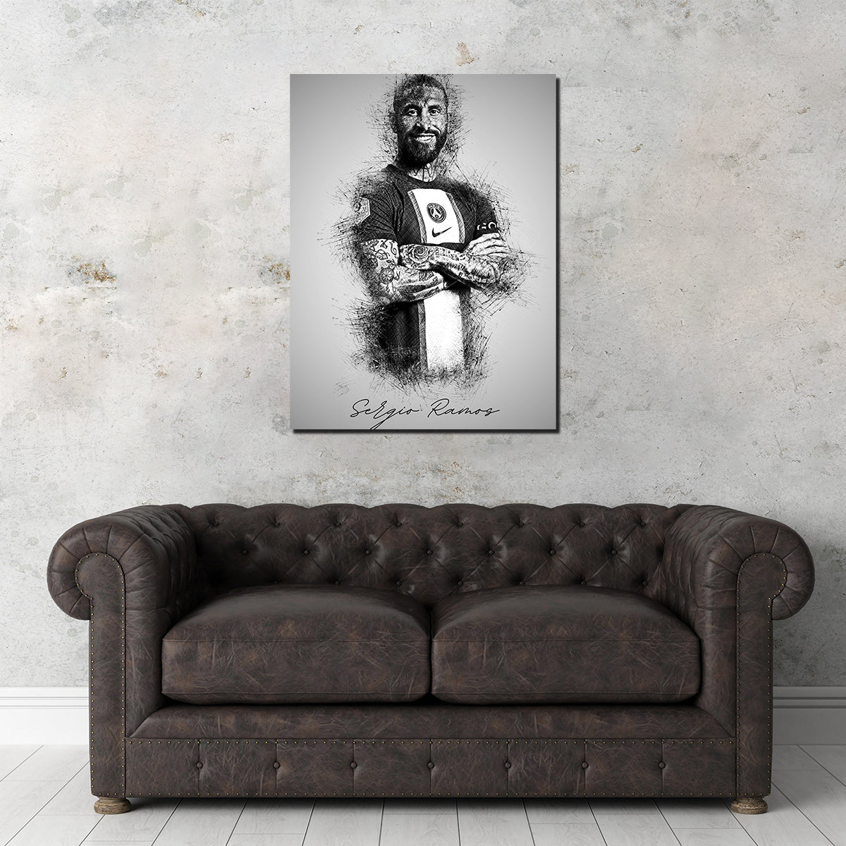 Sergio Ramos Wall Art