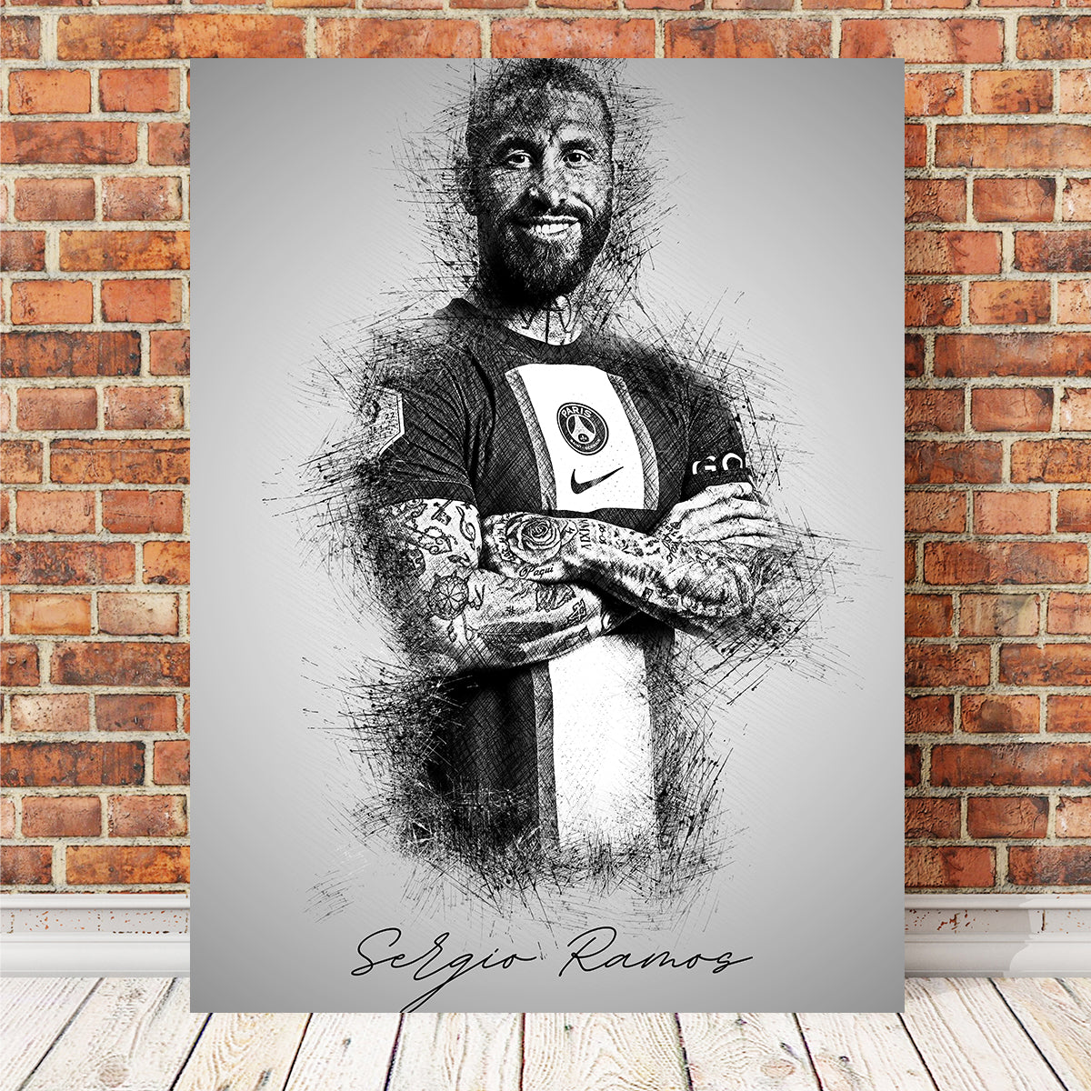 Sergio Ramos Wall Art