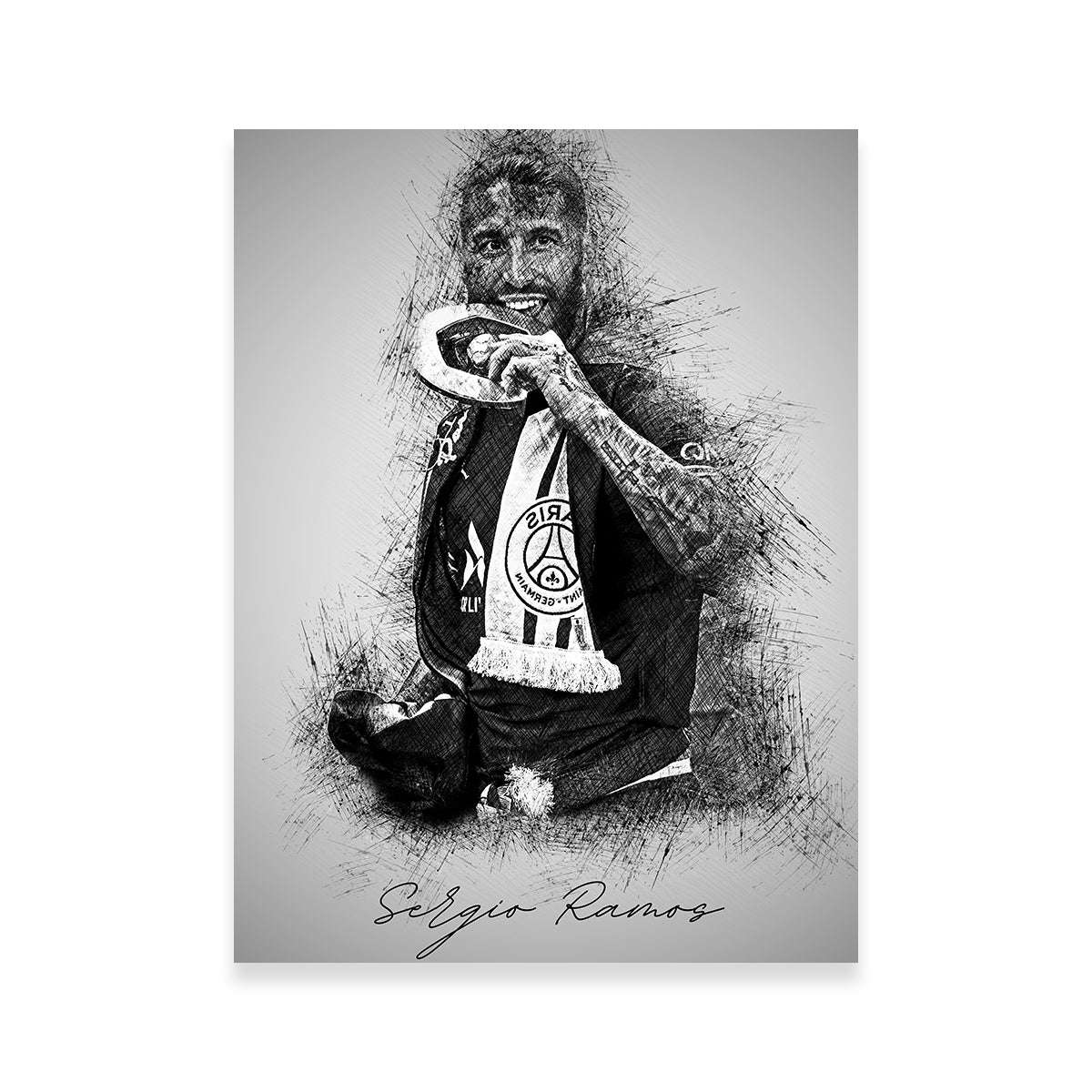 Sergio Ramos 2 Wall Art