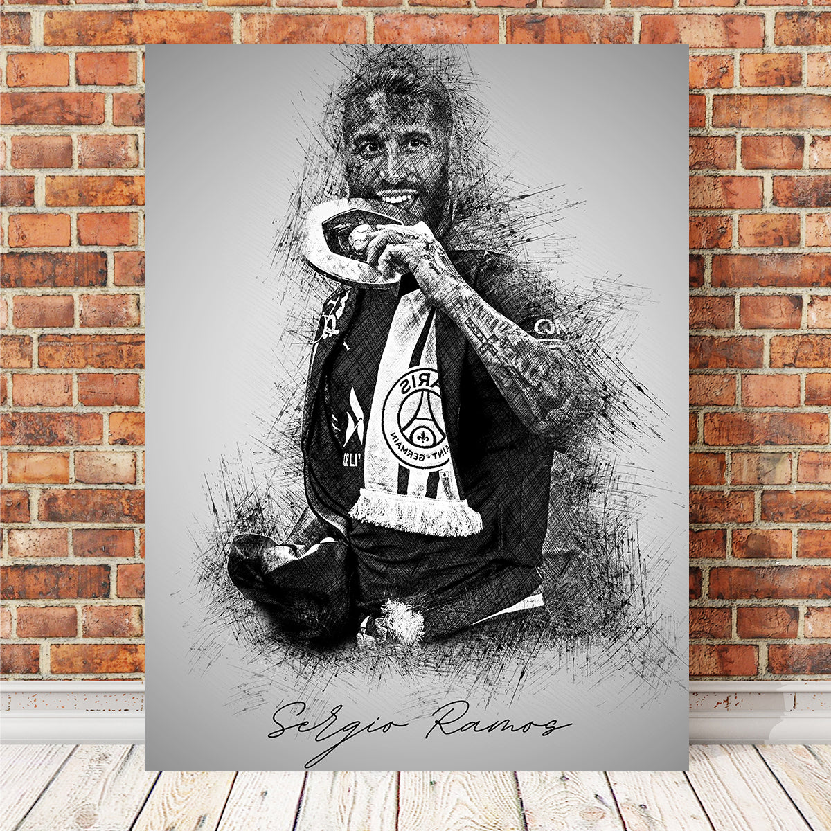Sergio Ramos 2 Wall Art