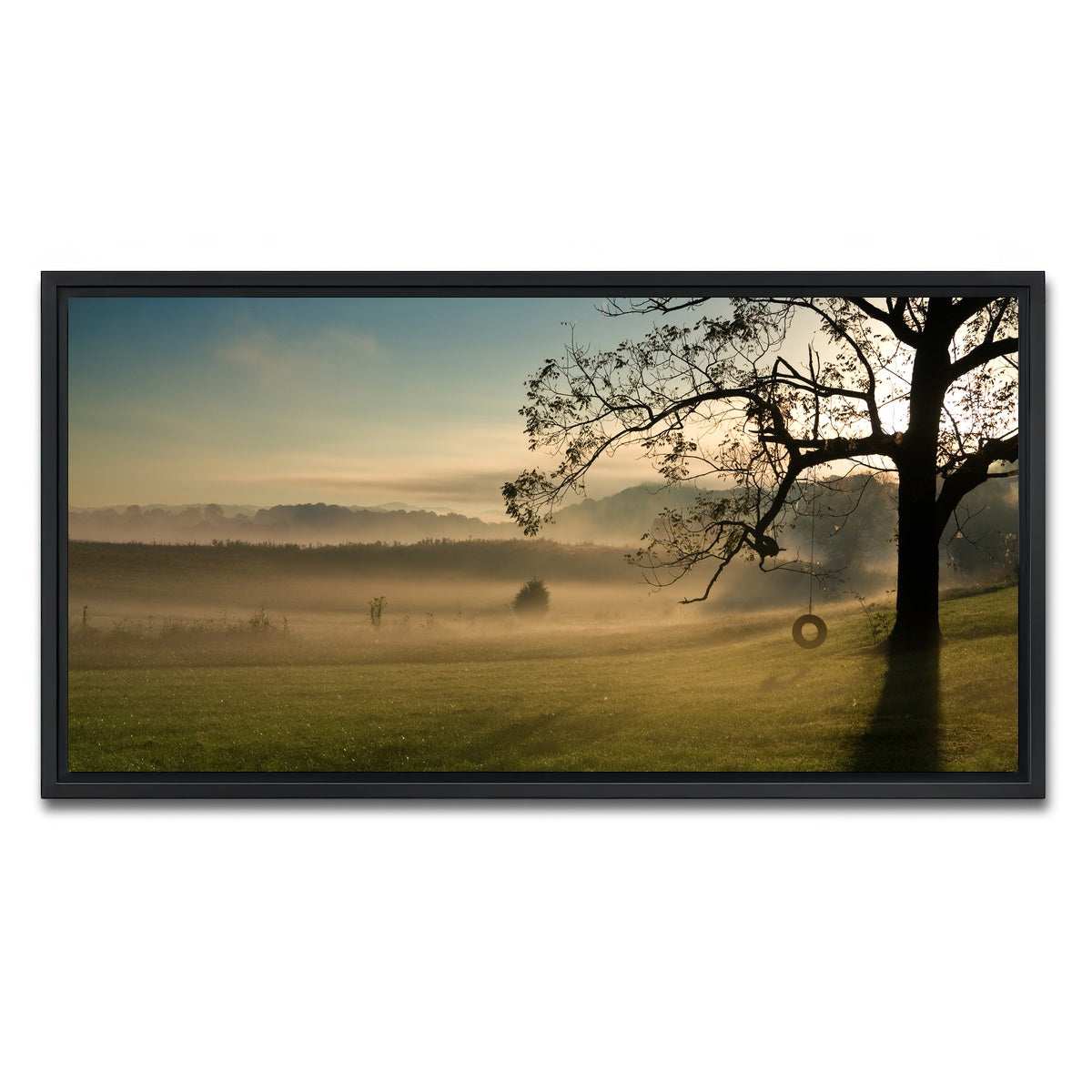 AUTO-MOCKUP WHITE | Seven Islands Wildlife Refuge | 1 Piece | Black Framed Canvas | group=2x1