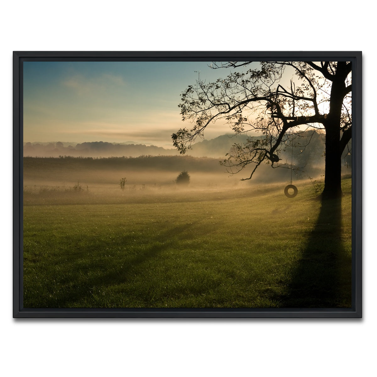 AUTO-MOCKUP WHITE | Seven Islands Wildlife Refuge | 1 Piece | Black Framed Canvas | group=4x3