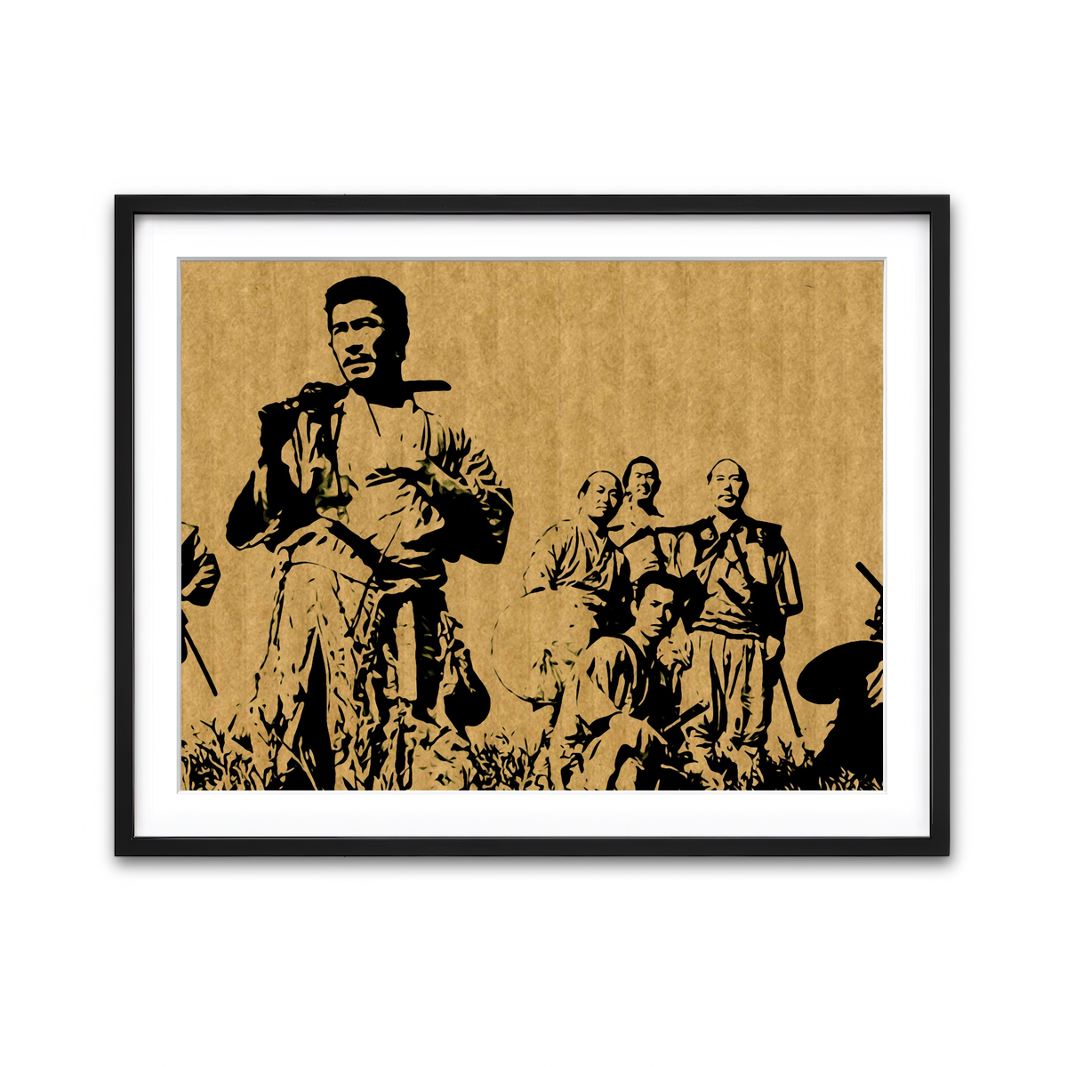 Framed Print 4x3 Black