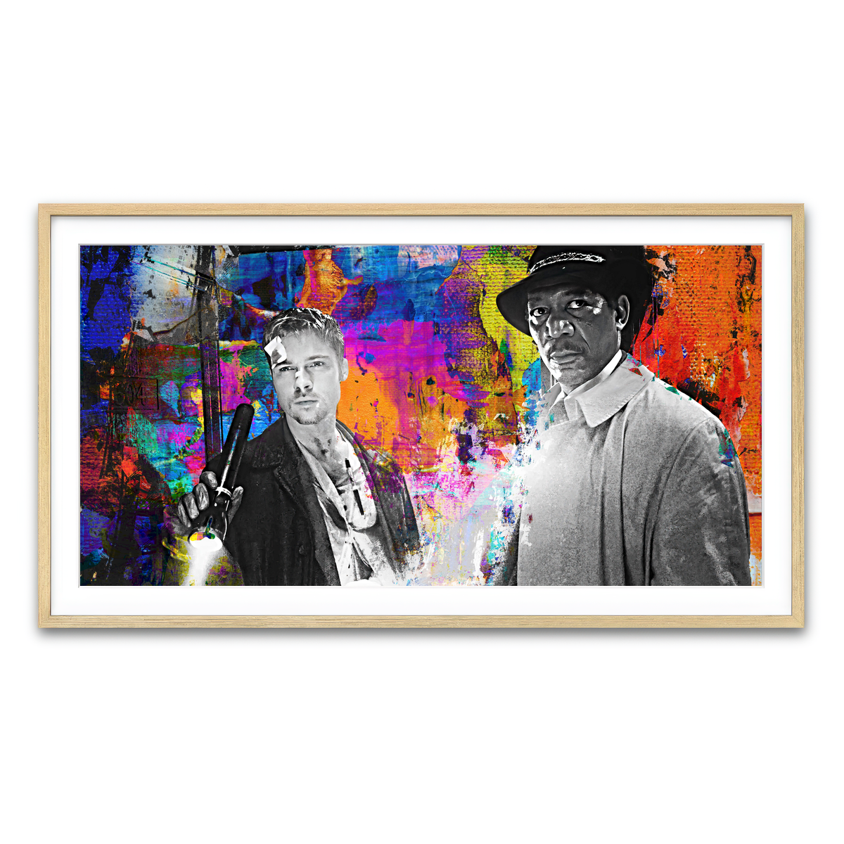 Framed Print 2x1 Natural