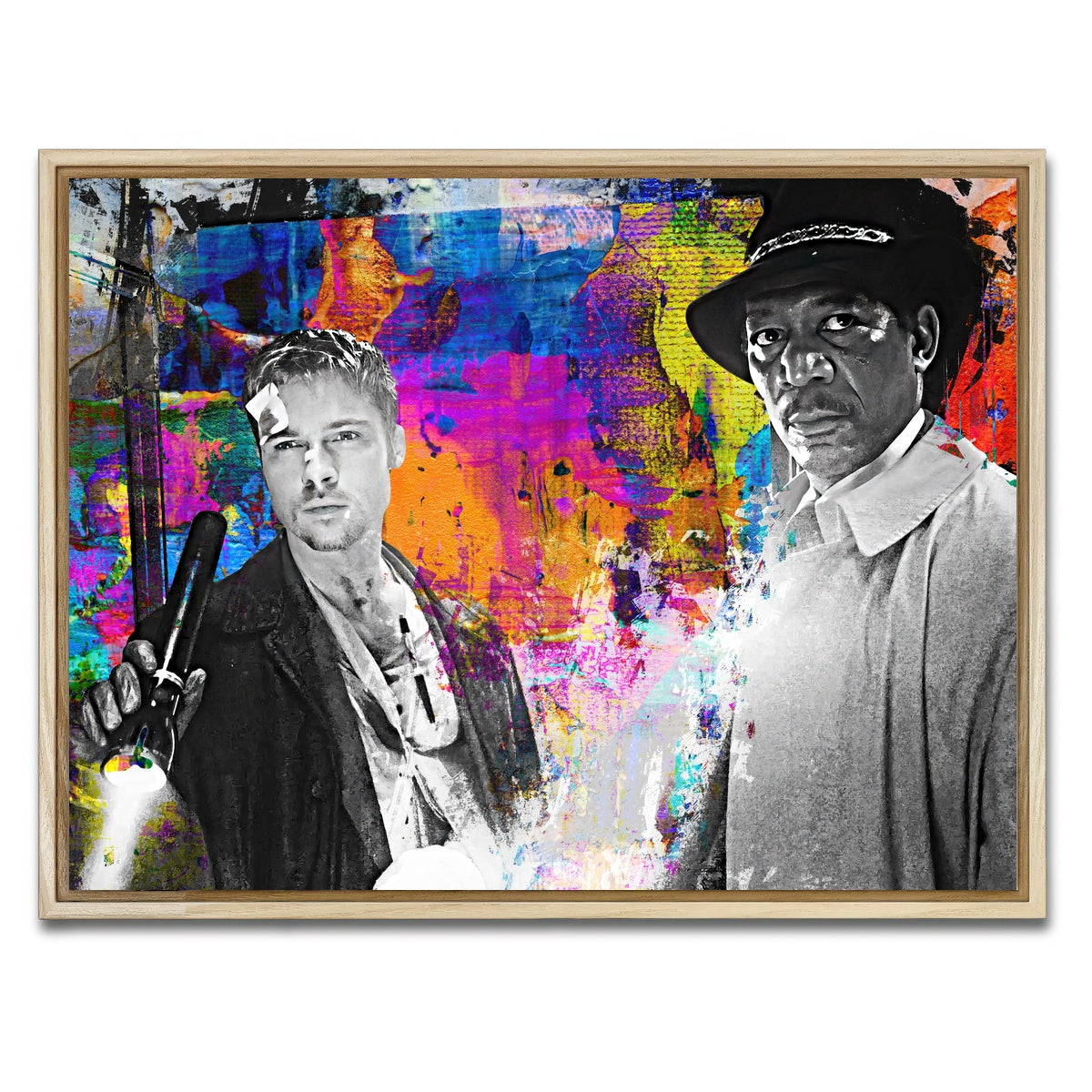 AUTO-MOCKUP WHITE | Seven | 1 Piece | Natural Framed Canvas | group=4x3