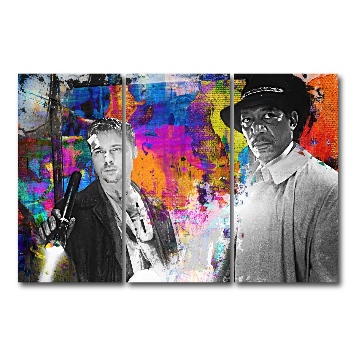 AUTO-MOCKUP WHITE | Seven | 3 Piece | Gallery Wrap Canvas | group=12x24