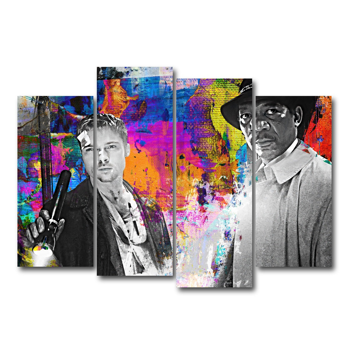 AUTO-MOCKUP WHITE | Seven | 4 Piece | Gallery Wrap Canvas | group=4_normal