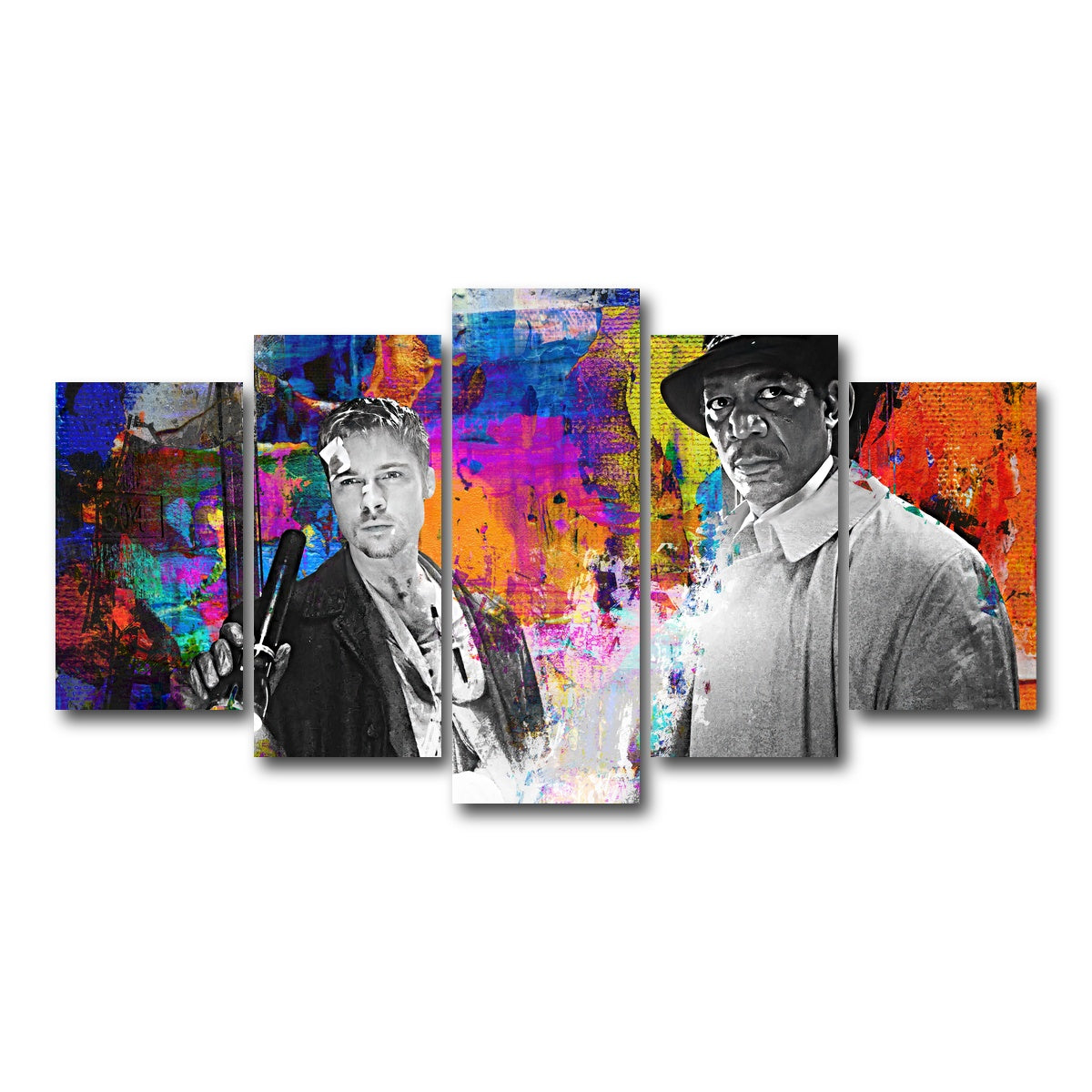 AUTO-MOCKUP WHITE | Seven | 5 Piece | Gallery Wrap Canvas | group=5_normal