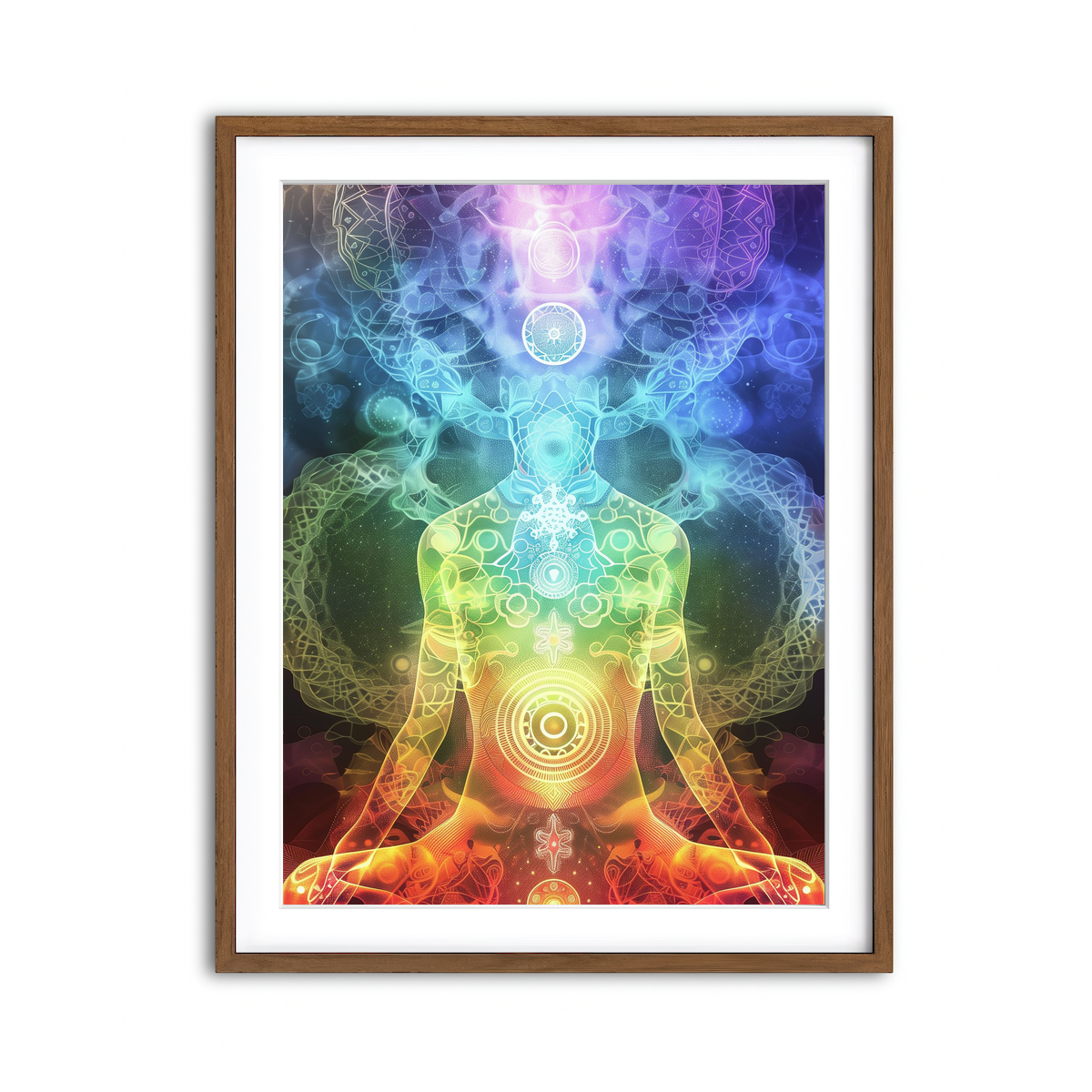 Framed Print 3x4 Walnut