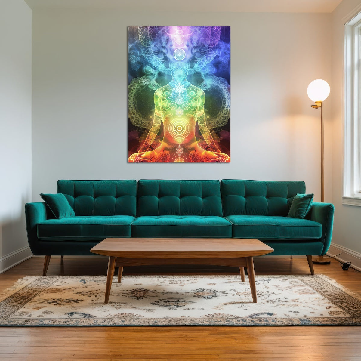 AUTO-MOCKUP ROOM | Seven chakras concept