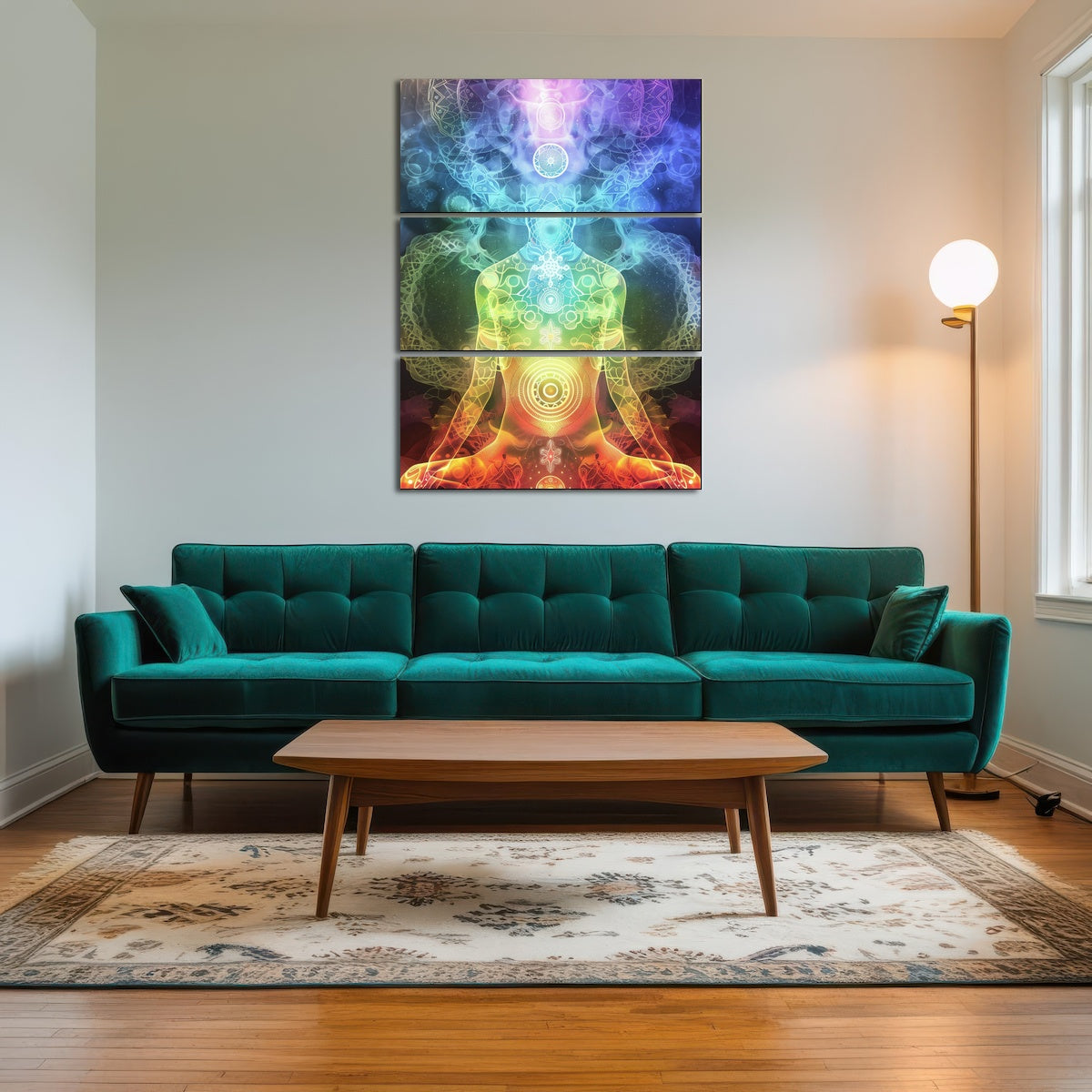 AUTO-MOCKUP ROOM | Seven chakras concept