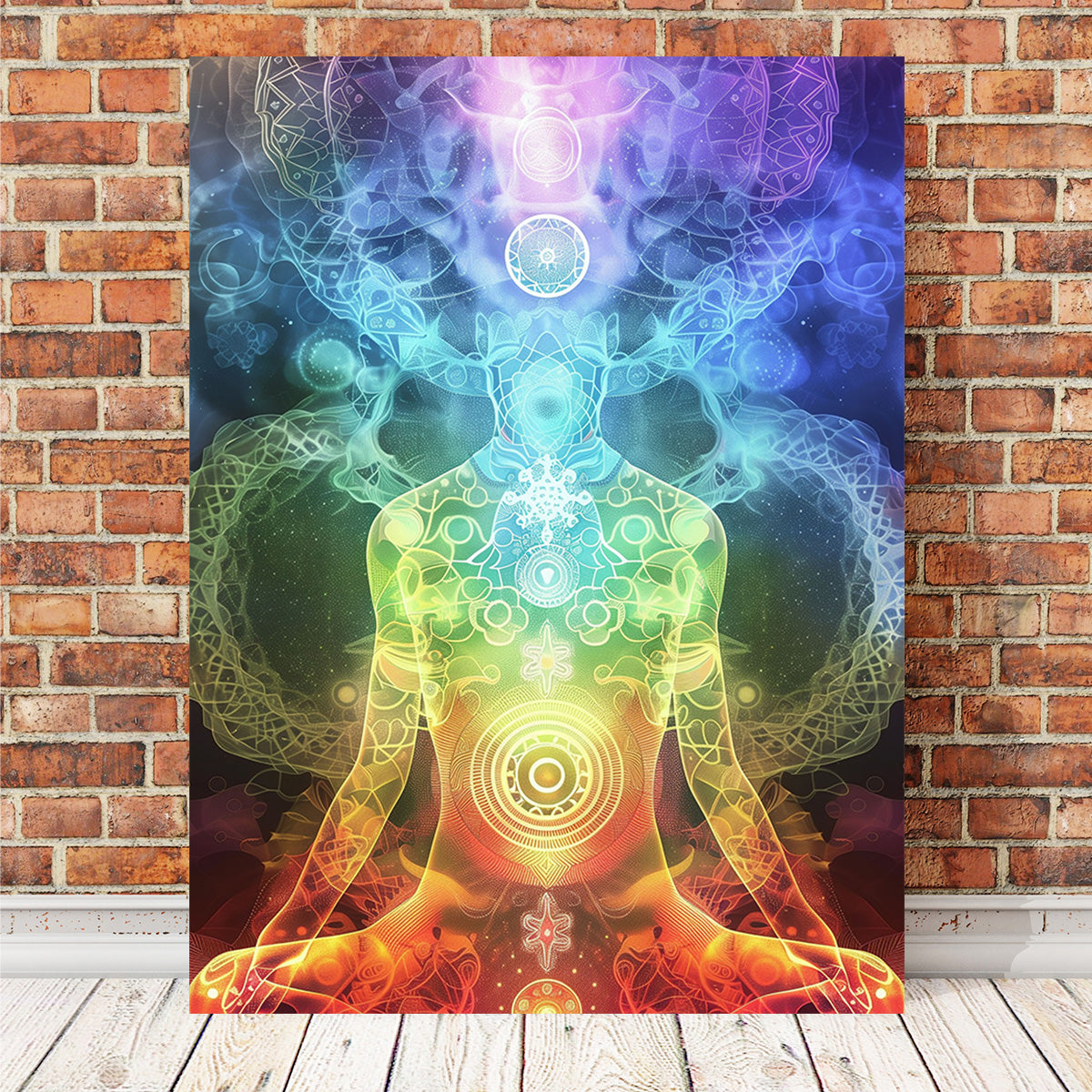 Seven Chakras Concept Wall Art