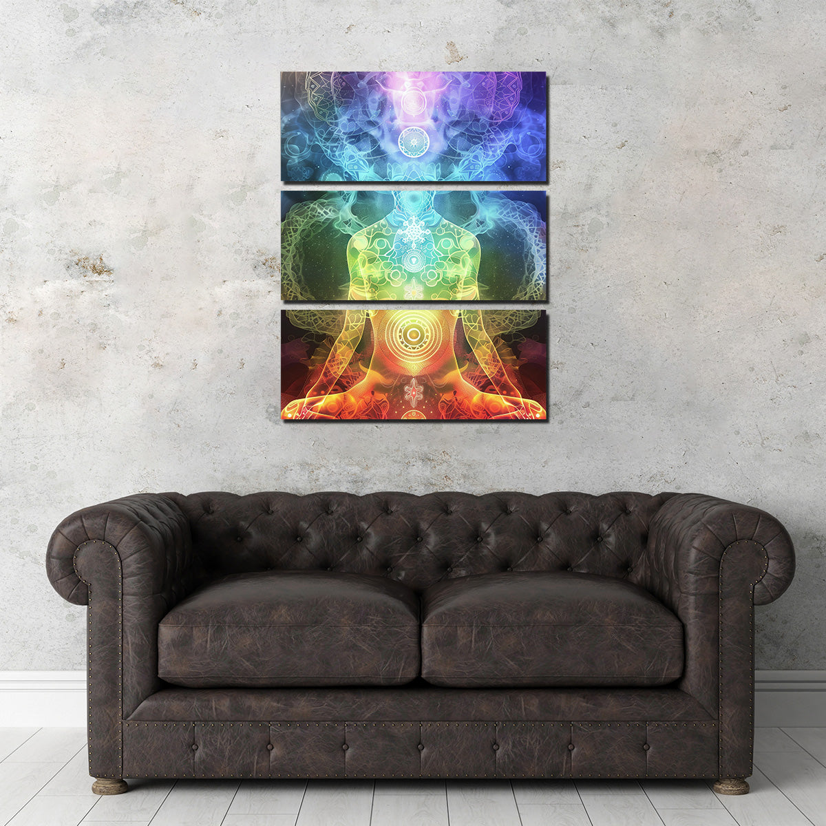 Seven Chakras Concept Wall Art