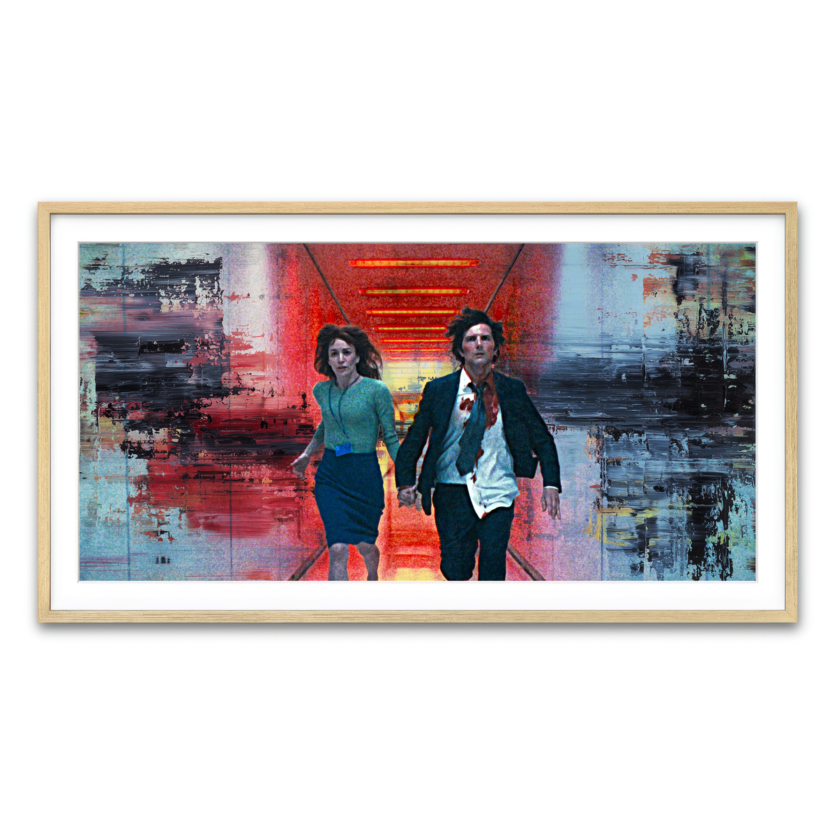 Framed Print 2x1 Natural