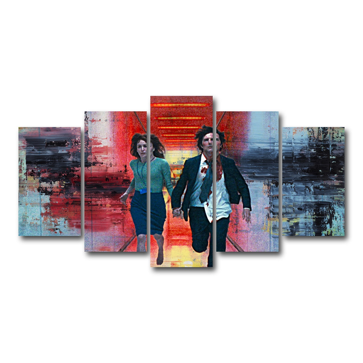 AUTO-MOCKUP WHITE | Severance S2 Finale | 5 Piece | Gallery Wrap Canvas | group=5_normal