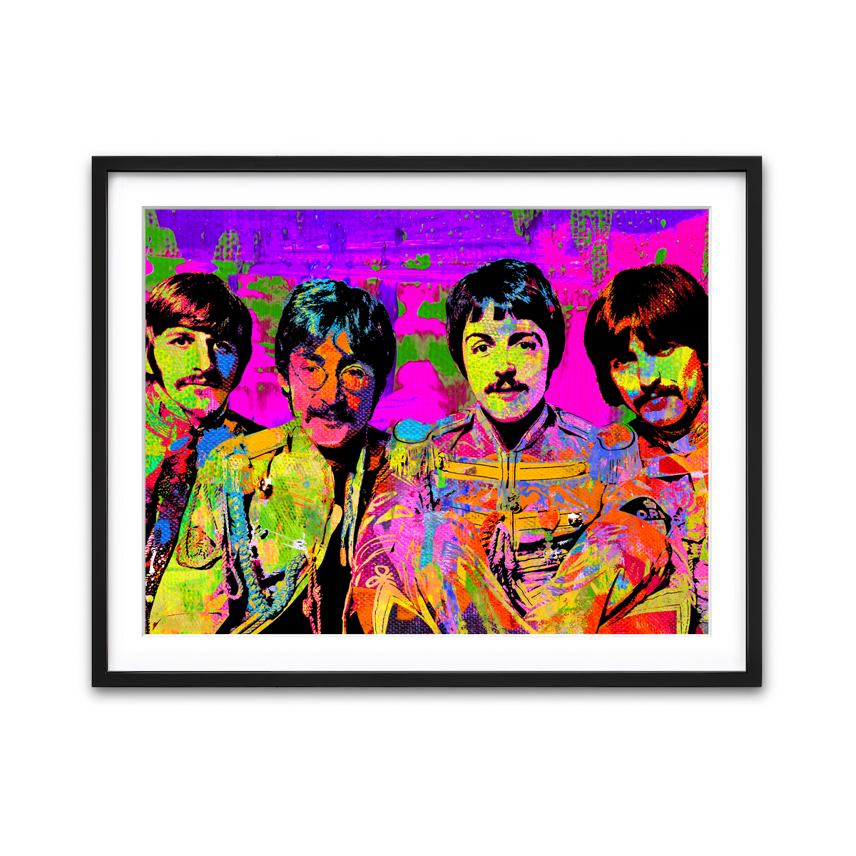 Framed Print 4x3 Black