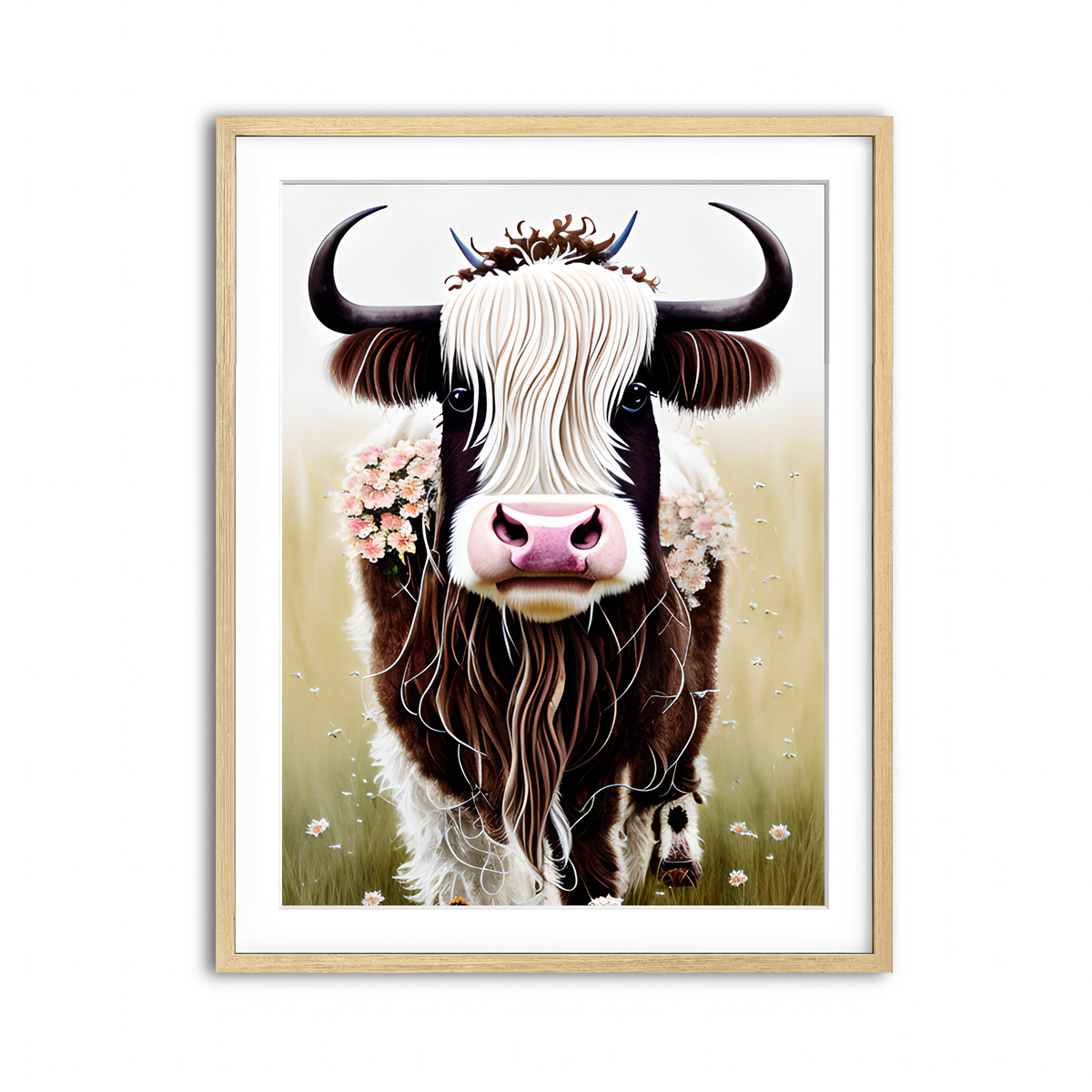 Framed Print 3x4 Natural