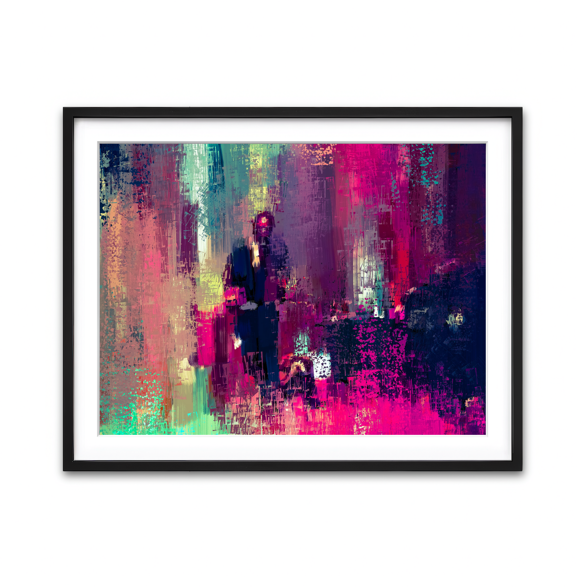 Framed Print 4x3 Black