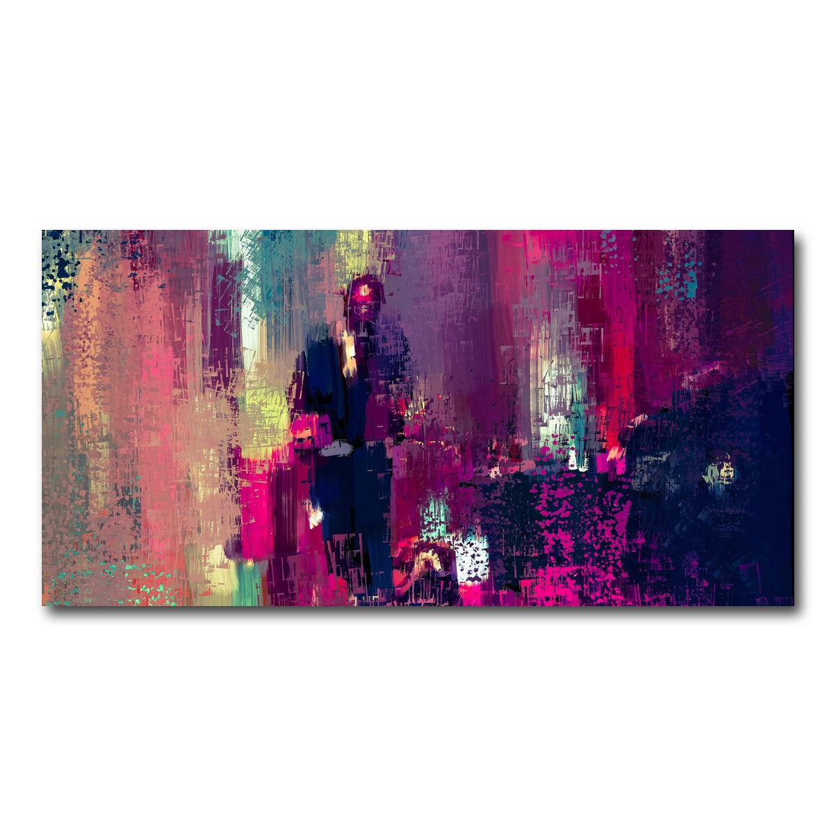 AUTO-MOCKUP WHITE | Shades of John Wick | 1 Piece | Gallery Wrap Canvas | group=2x1