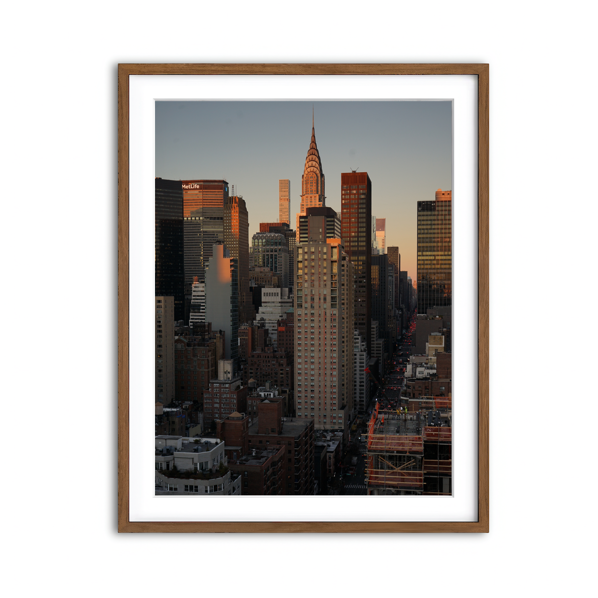 Framed Print 3x4 Walnut