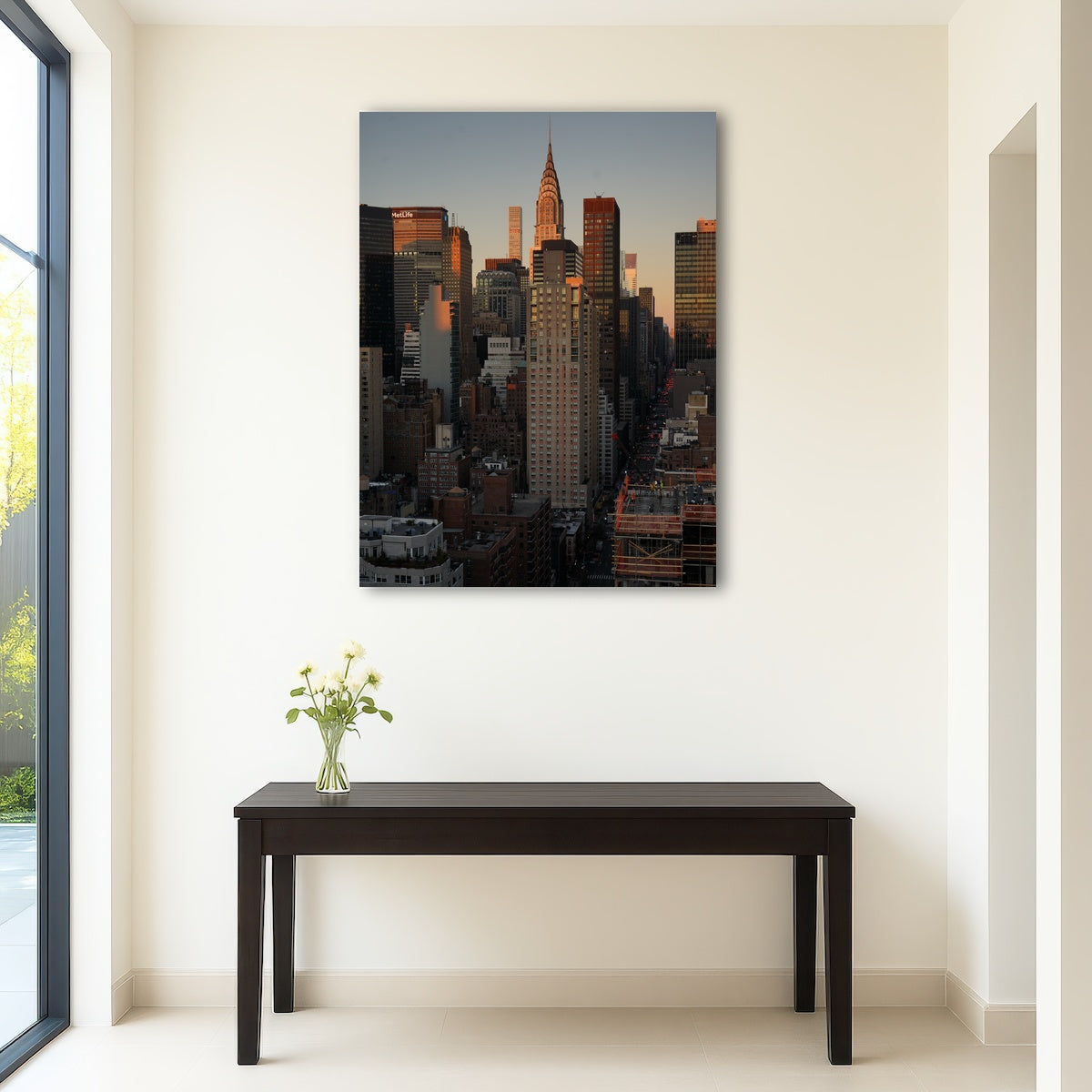 AUTO-MOCKUP ROOM | Shadow on NYC Skyline