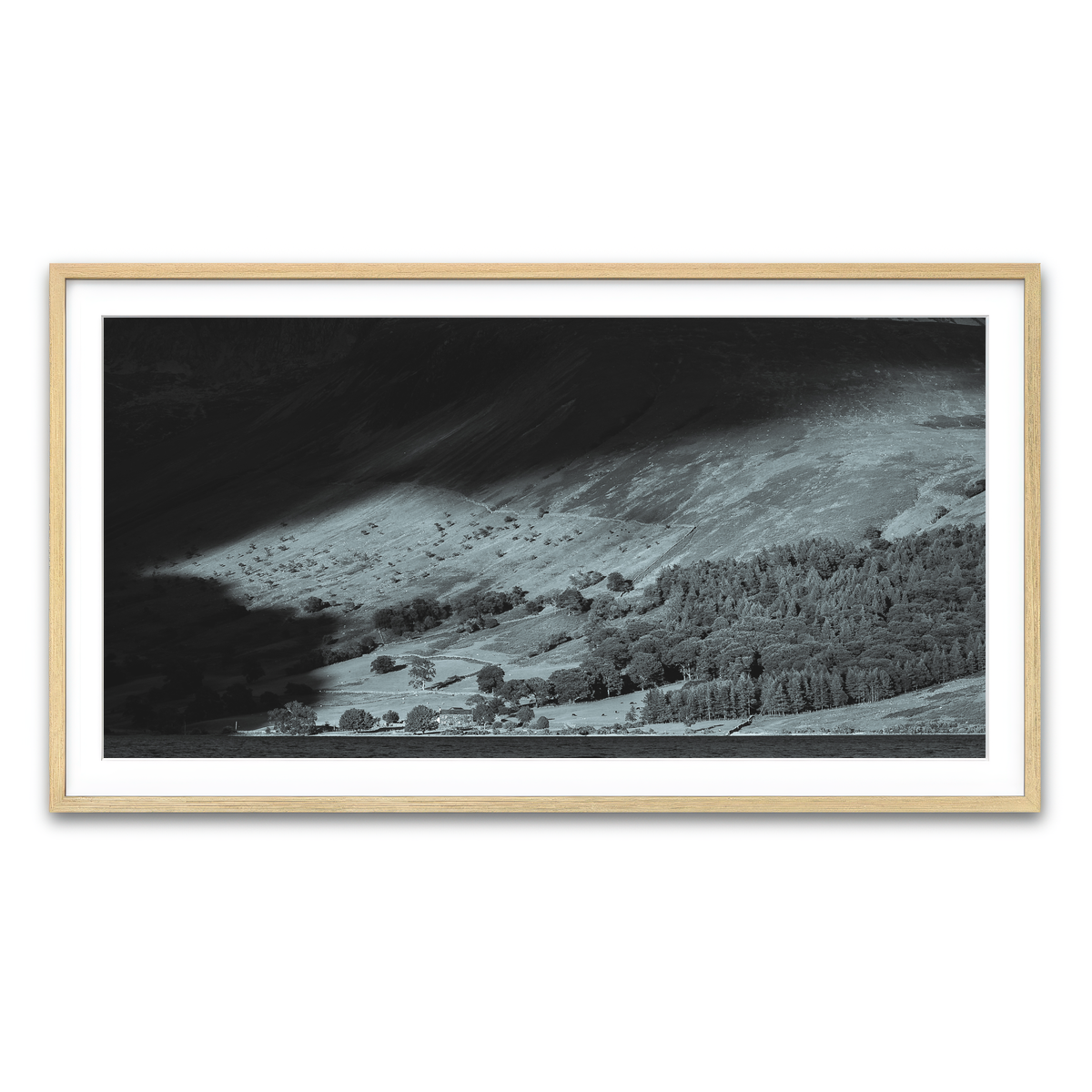 Framed Print 2x1 Natural